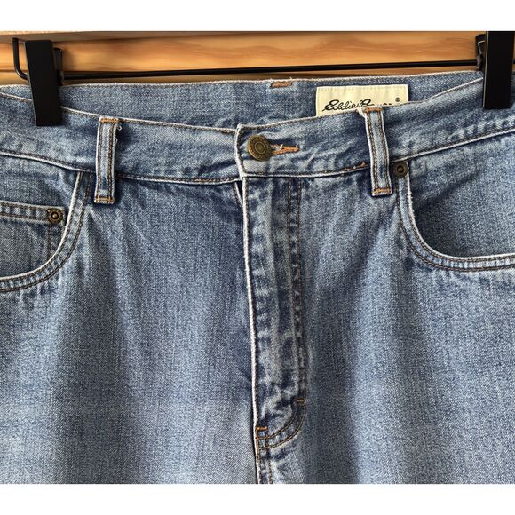Eddie Bauer Cropped Denim Jeans Woman's Size 10 #R - Picture 3 of 5